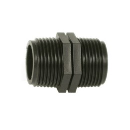 RACCORDO POLIPROP NIPPLO 1/2 X 1/2*