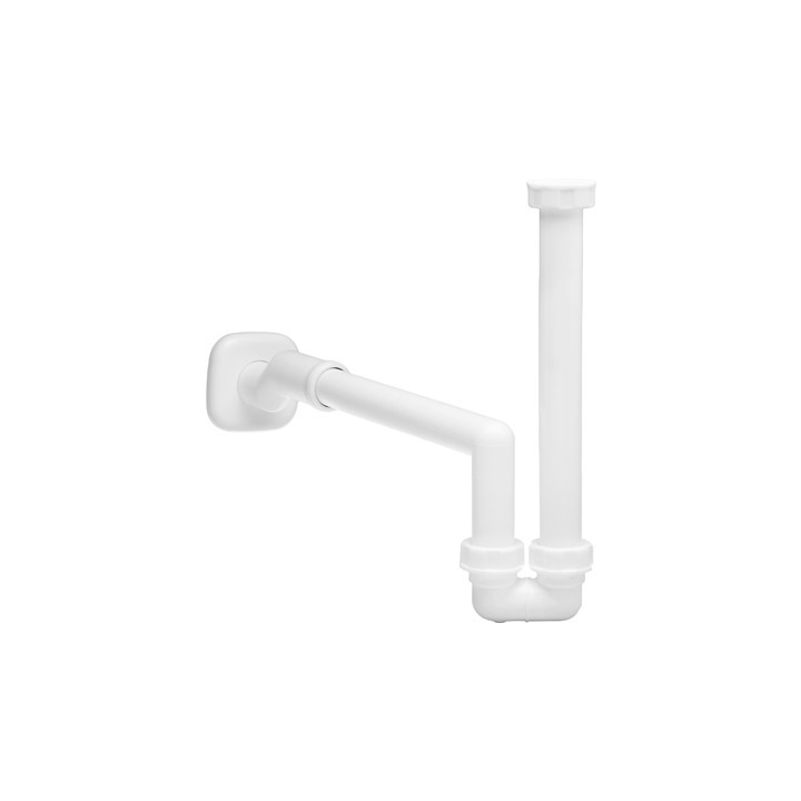 SIFONE ECCENTRICO PER BIDET Bianco