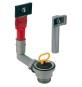 PILETTA TP RETTANGOLARE UNIVERSALE PER LAVELLO CON FORO DM 60 -