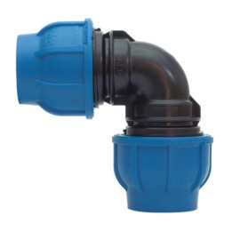 RACCORDO POLIPROP GOMITO 90 32X32 MM*