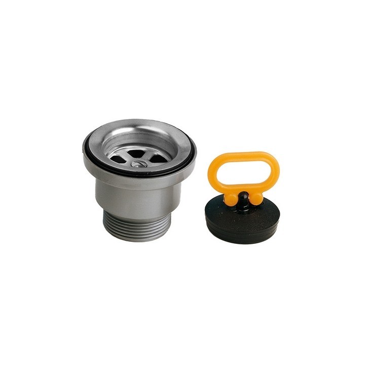 PILETTA UNIVERSALE COMPLETA SENZA TP PER LAVELLO CON FORO DM 60 -