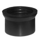 RIDUZIONE MORBIDA IN PVC DIAM. 40x35 NERA Diam. 40x35