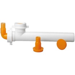 RACCORDO 2 VIE DIAM. 40 CON ATTACCO LAVATRICI E LAVASTOVIGLIE 230MM Diam. 40 x 230mm