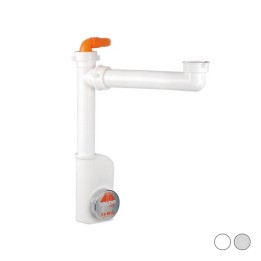 SIFONE SALVA SPAZIO 1 NT EVOLUTION PER LAVELLI 1"1/2 D. 40 mm Bianco