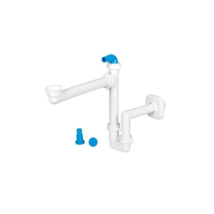 SIFONE SALVASPAZIO PER LAVABO 1" - 1"1/4 D. 32-40 mm