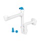 SIFONE SALVASPAZIO PER LAVABO 1" - 1"1/4 D. 32-40 mm