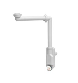 SIFONE SALVASPAZIO ISPEZIONABILE PER LAVABO 1" - 1"1/4 D. 32-40 mm