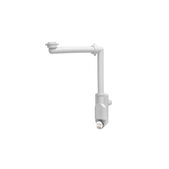 SIFONE SALVASPAZIO ISPEZIONABILE PER LAVABO 1" - 1"1/4 D. 32-40 mm