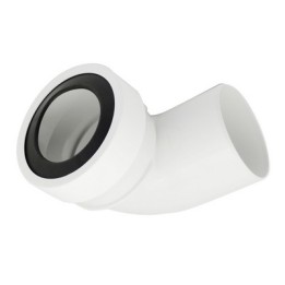 PROLUNGA WC CORTA MASCHIO CON GUARNIZIONE DI TENUTA -