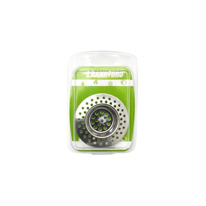 GRIGLIA INOX PER PILETTA LAVELLO "STOPPER" BLISTER Diam. 70