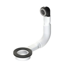 TROPPO PIENO PER LAVABO CON 2 GUARN. 1"1/4 x D.63