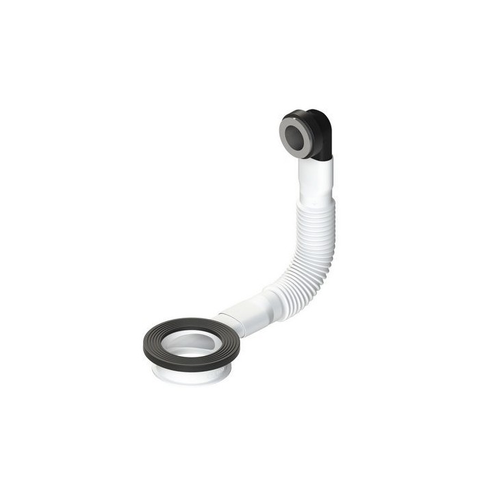 TROPPO PIENO PER LAVABO CON 2 GUARN. 1"1/4 x D.63