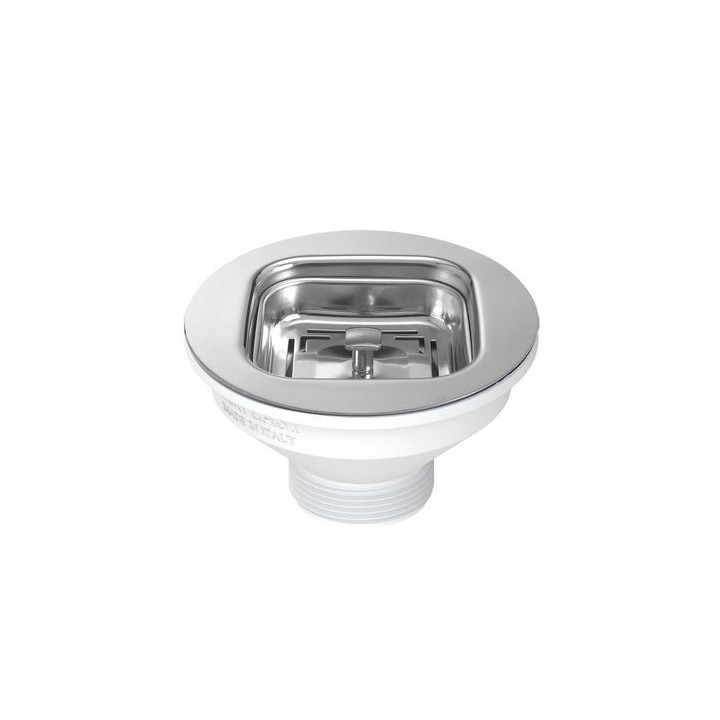 PILETTA 114 MM TAPPO CESTELLO QUADRATO 1"1/2
