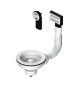 PILETTA 114 MM PER LAVELLO CON FORO 90 MM COLOR Bianco