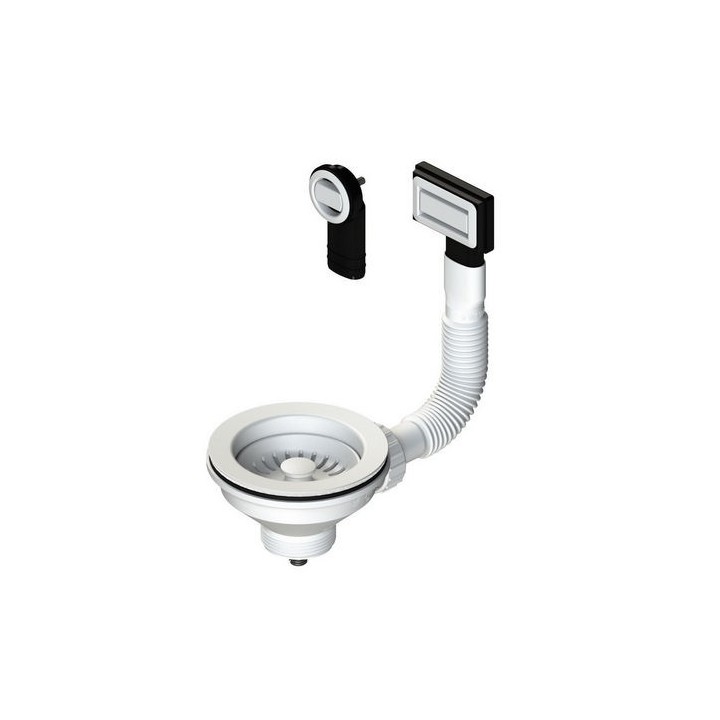 PILETTA 114 MM PER LAVELLO CON FORO 90 MM COLOR Nero