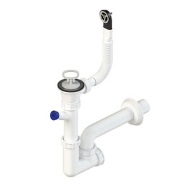 KIT PER LAVATOIO 1 VIA PILETTA D.70 Uscita DN40