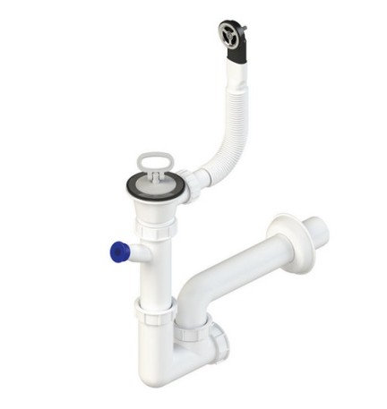 KIT PER LAVATOIO 1 VIA PILETTA D.70 Uscita DN40