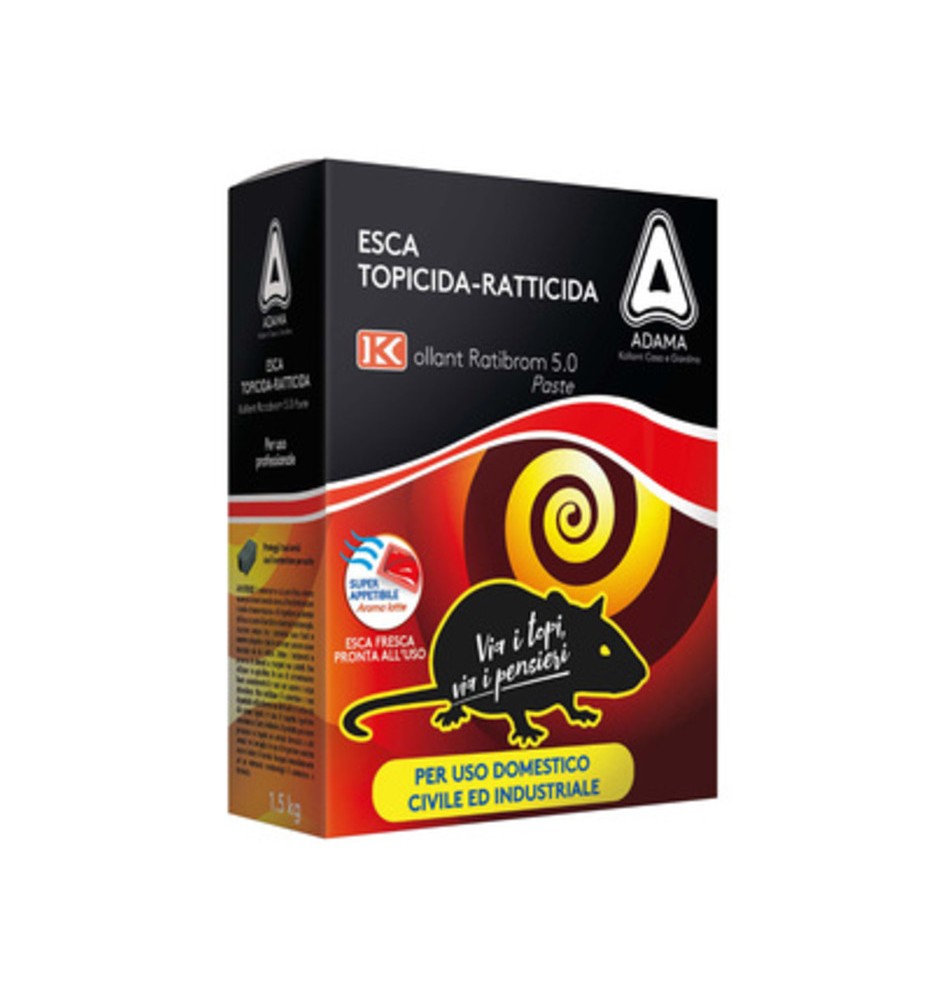 ESCA TOPICIDA FRESCA RATIBROM 5.0 CF 3 BS DA 500 G