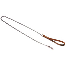 GUINZAGLIO P/CANI CATENA MAGLIA PICCOLA 100 CM
