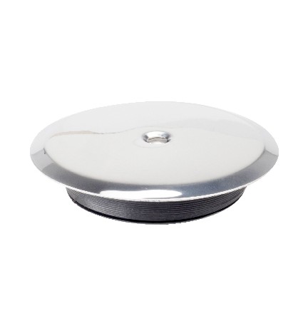 TAPPO COMPLETO DI PIASTRA TONDA CIECA D. 127-96 mm