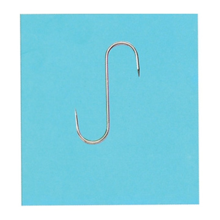 PL GANCIO INOX P/MACELLAIO 80X 3 MM 5 PZ