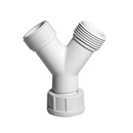 RACCORDO Y PER LAVATRICE Diam. 3/4F. x 3/4 M. x 3/4M.