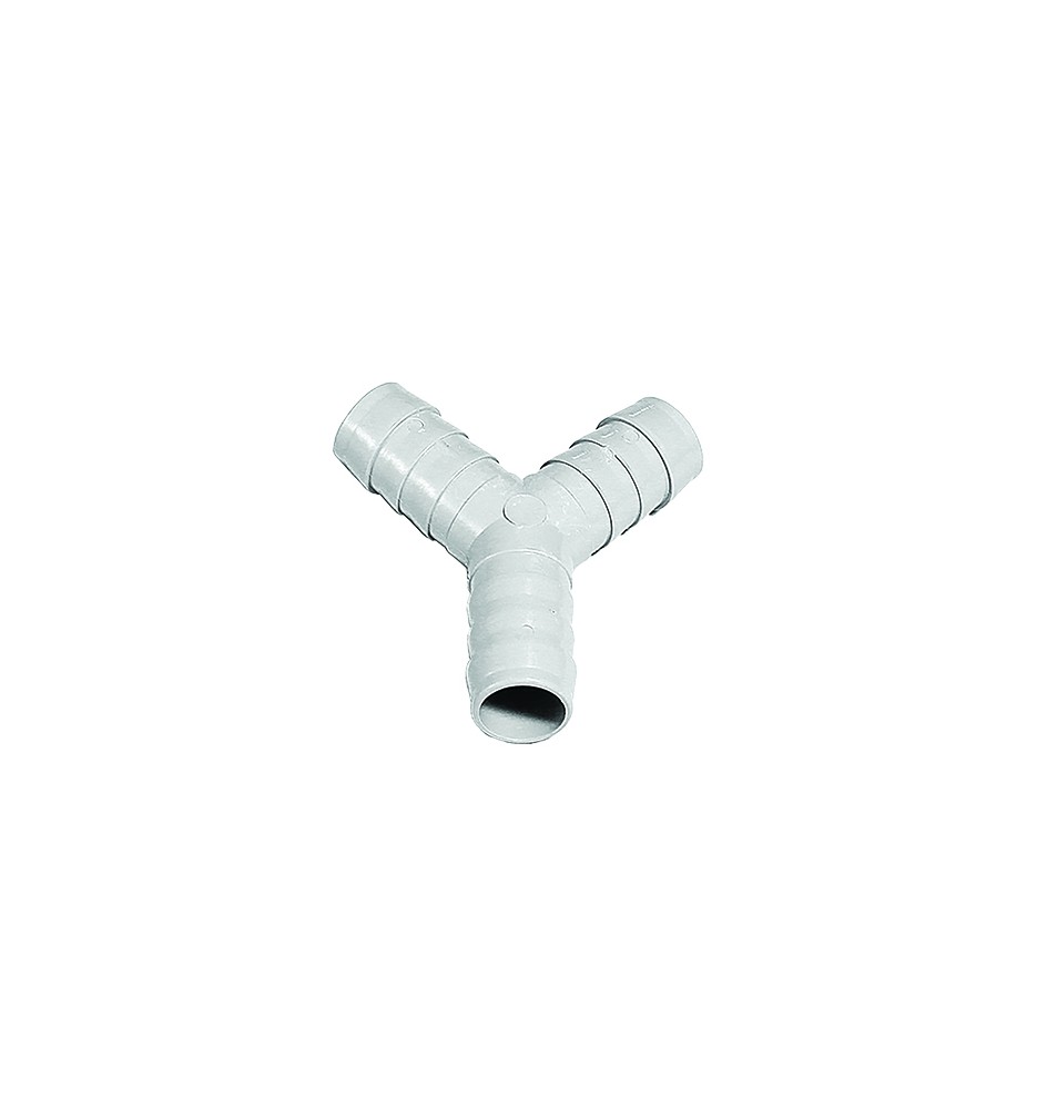 RACCORDO A Y PER TUBI SCARICO LAVATRICE 21x21x21 mm