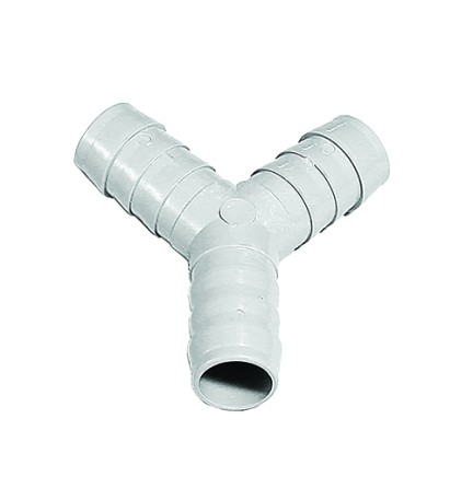 RACCORDO A Y PER TUBI SCARICO LAVATRICE 21x21x21 mm