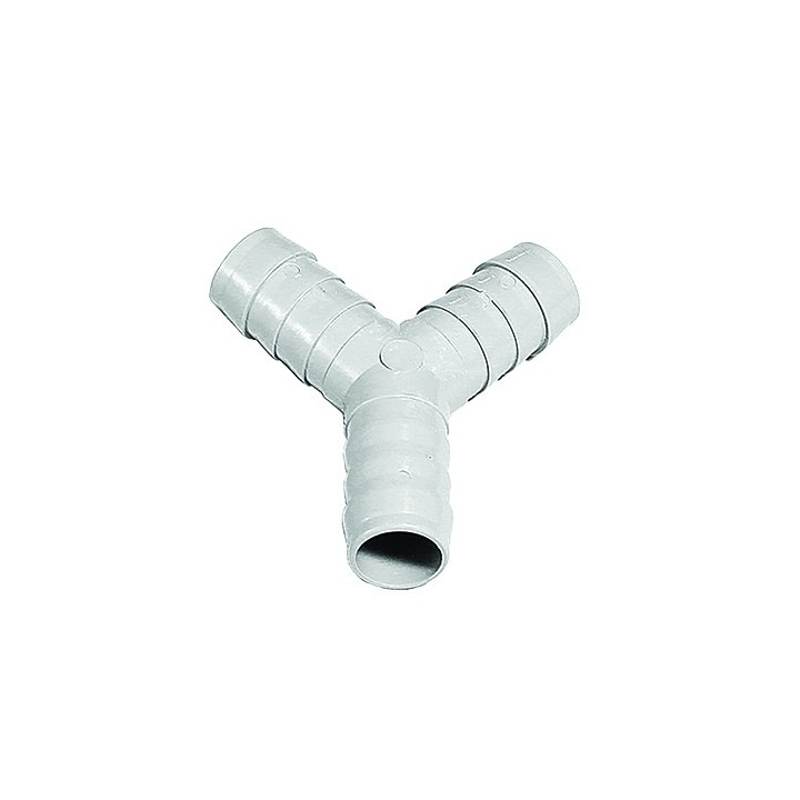 RACCORDO A Y PER TUBI SCARICO LAVATRICE 21x21x21 mm