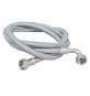 TUBO CARICO LAVATRICE INOX CON CURVA mt 3