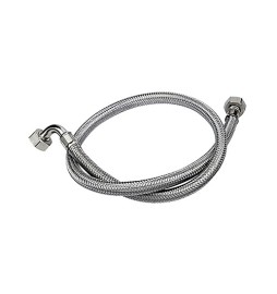 TUBO DI CARICO INOX GIGANTE CON CURVETTA cm 150