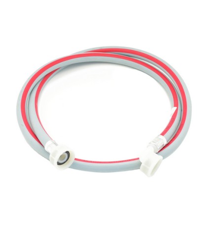 TUBO CARICO LAVATAZZE - LAVABICCHIERI - LAVATRICE CON CURVA F FC 3/4" 150 cm