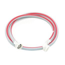 TUBO CARICO LAVATAZZE - LAVABICCHIERI - LAVATRICE CON CURVA F FC 3/4" 150 cm F-BRICO
