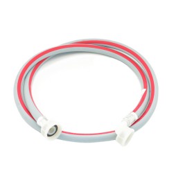 TUBO CARICO LAVATAZZE - LAVABICCHIERI - LAVATRICE CON CURVA F FC 3/4" 150 cm...