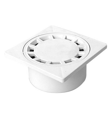 CHIUSINO DI SCARICO SIFONATO IN PP cm. 15 x 15