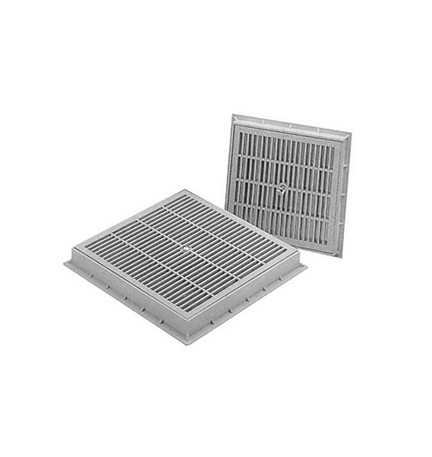 CHIUSINO GRIGLIATO CARRABILE IN PP mm. 200 x 200