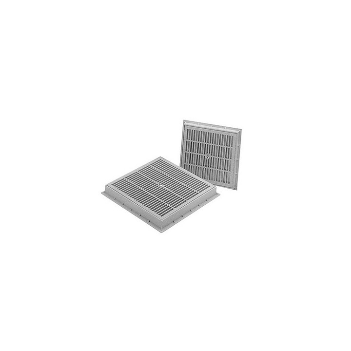 CHIUSINO GRIGLIATO CARRABILE IN PP mm. 200 x 200