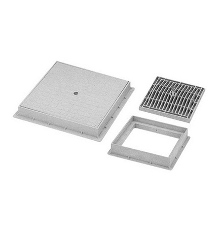 CHIUSINO DI ISPEZIONE CARRABILE IN PP mm. 200 x 200