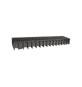 CANALE IN PP CON GRIGLIA IN PP A15 100x100 - 1000 mm