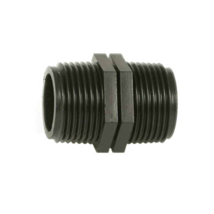 PL RACCORDO POLIPROP NIPPLO 1X 1
