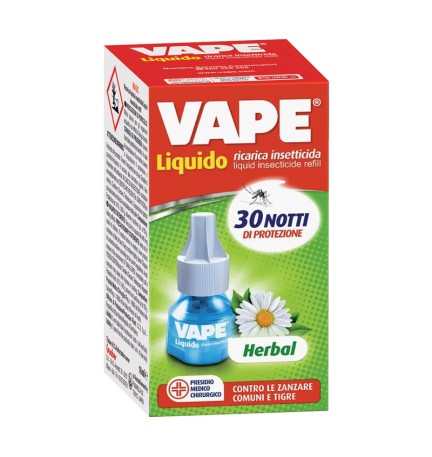 ANTIZANZARE VAPE MAGIC RICAR LIQUIDA 30 NOTTI