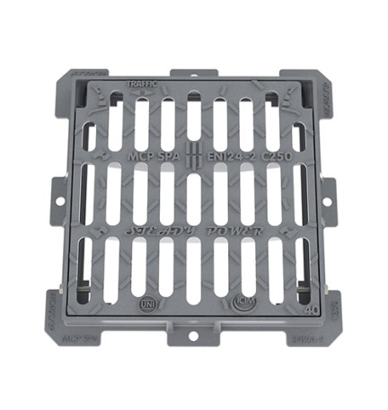 CADITOIA PIANA IN GHISA C250 cm 90 x 90