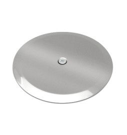 PIATTELLO SUPERIORE IN ACCIAIO Diam. 150 mm