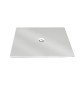 PIASTRA IN ACCIAIO QUADRATA 150 X 150 mm