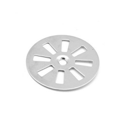 GRIGLIA PIATTO DOCCIA IN ACCIAIO Diam. 63 mm