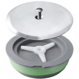 TAPPO AD ESPANSIONE PER SIFONI A PAVIMENTO PIATTELLO 125 MM Diam. 90 - Piattello 125mm