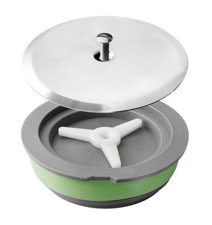 TAPPO AD ESPANSIONE PER SIFONE A PAVIMENTO Diam. 100