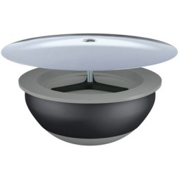 SUPERTAPPO AD ESPANSIONE DIAM. 100 CON PIATTELLO DIAM. 125 -