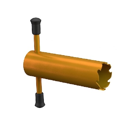 UTENSILE PERFORATORE PER POZZETTI PAVIMENTO Diam. 38 mm