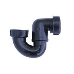 SIFONE VASCA TUBOLARE IN PP CON DADO DA 1" 1 / 2 1"1/2